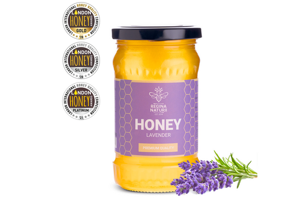 Pure Honey from Lavender Flower Nectar