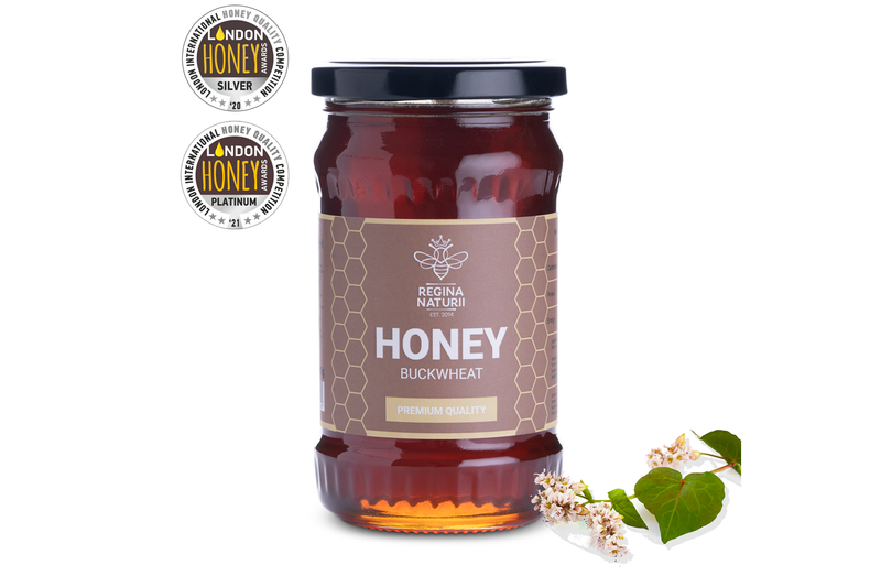 Pure Honey from Buckwheat Flower Nectar