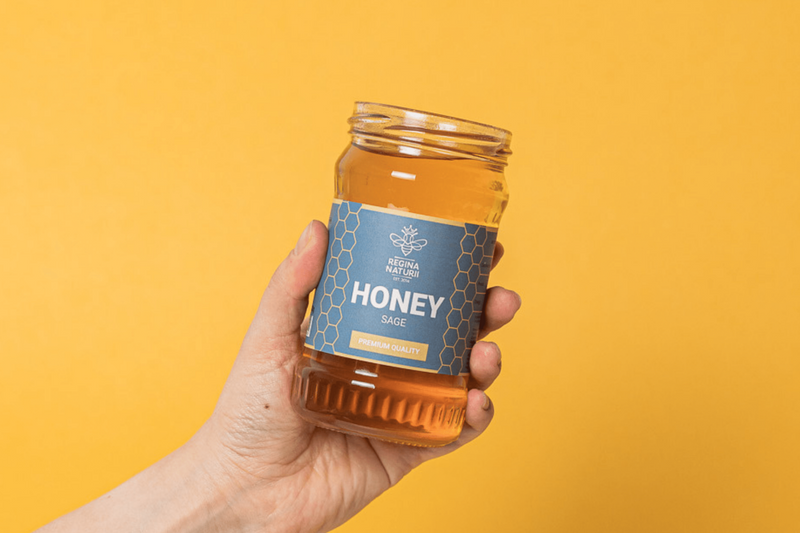 Pure Honey from Sage Flower Nectar
