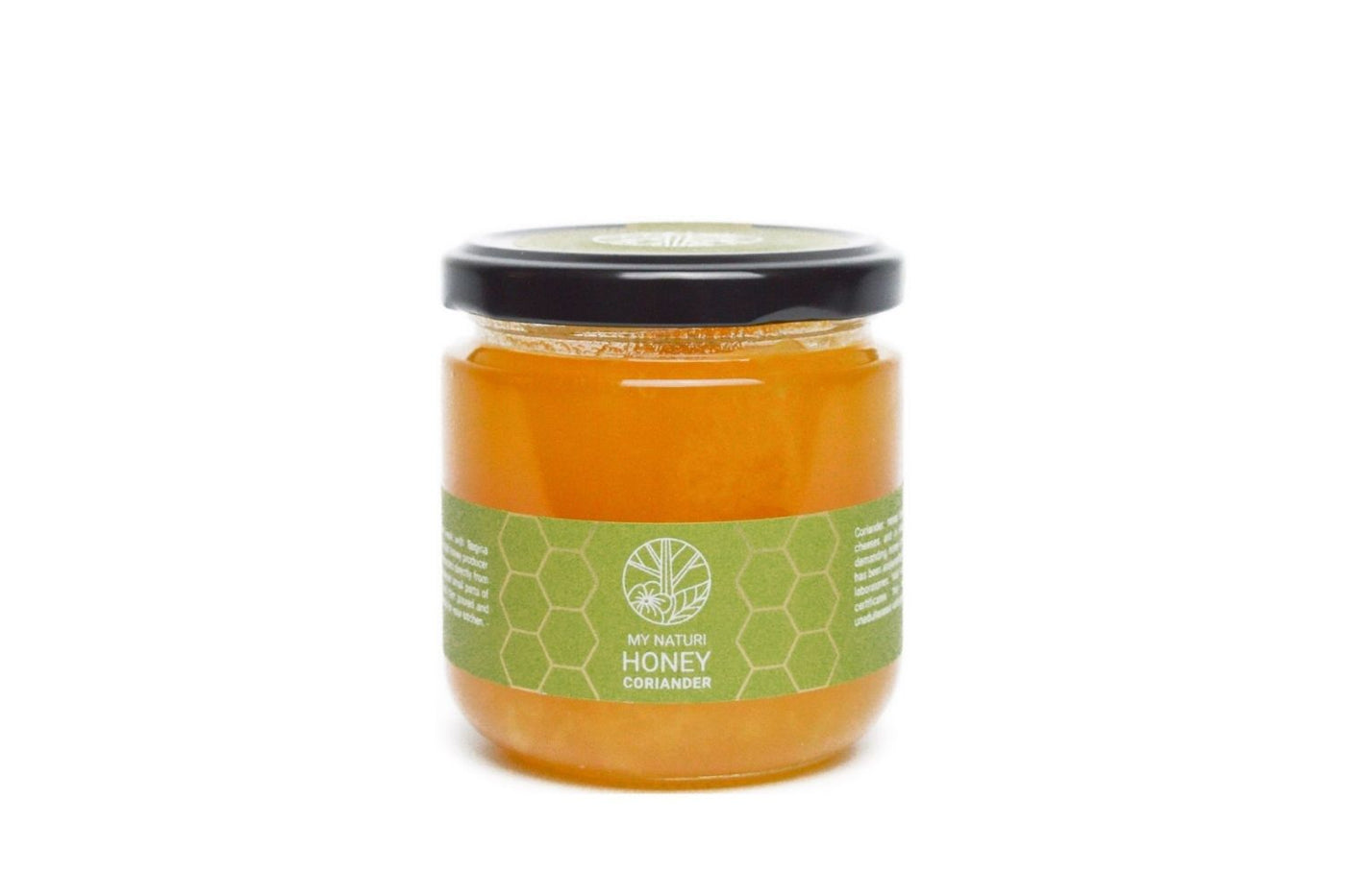 Raw Coriander Honey - Natural semi Crystallized Light Orange