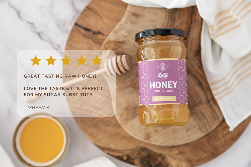 Pure Honey from Poliflower Nectar