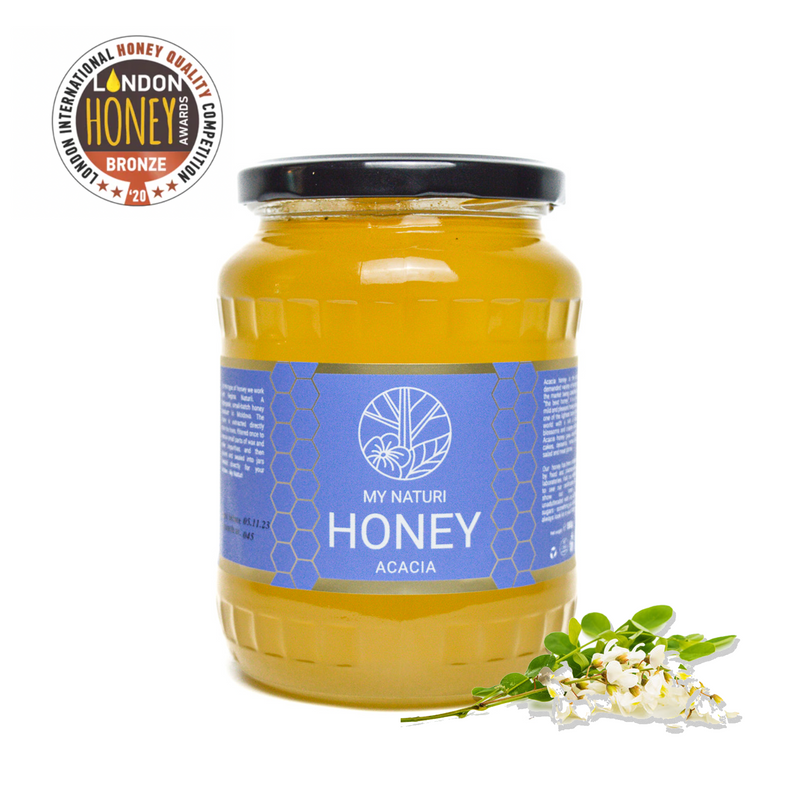 Pure Honey from Acacia Flower Nectar